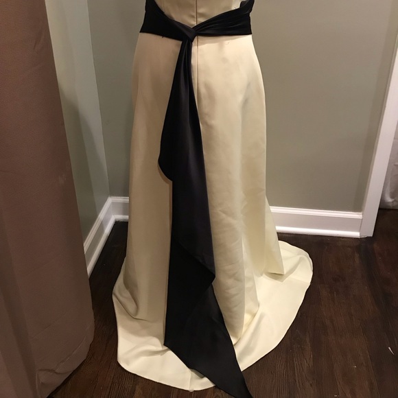 3 for $75! Light Yellow Formal Dress - Picture 4 of 5